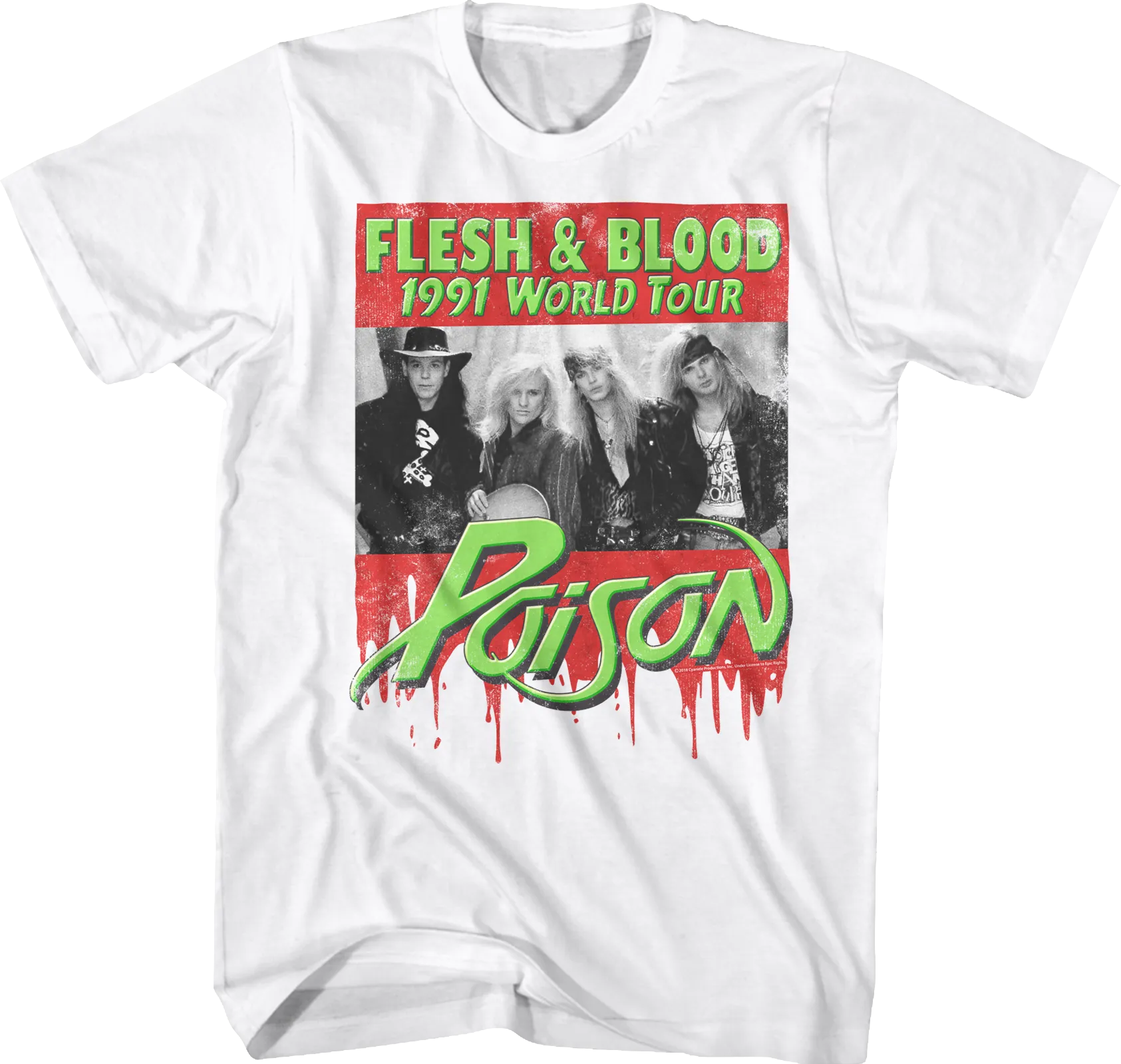 1991 World Tour Poison T-Shirt