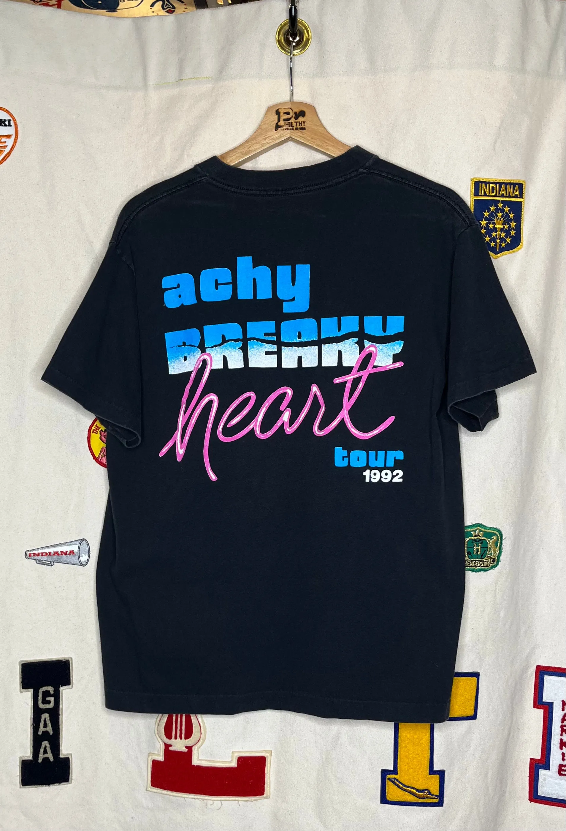 1992 Billy Ray Cyrus Achy Breaky Heart Tour T-Shirt: M