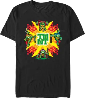 8-Bit Explosion Teenage Mutant Ninja Turtles T-Shirt