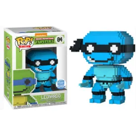 8-Bit Pop! Vinyl Figure Leonardo (Neon Blue) [04]