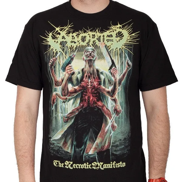 Aborted The Necrotic Manifesto T-Shirt