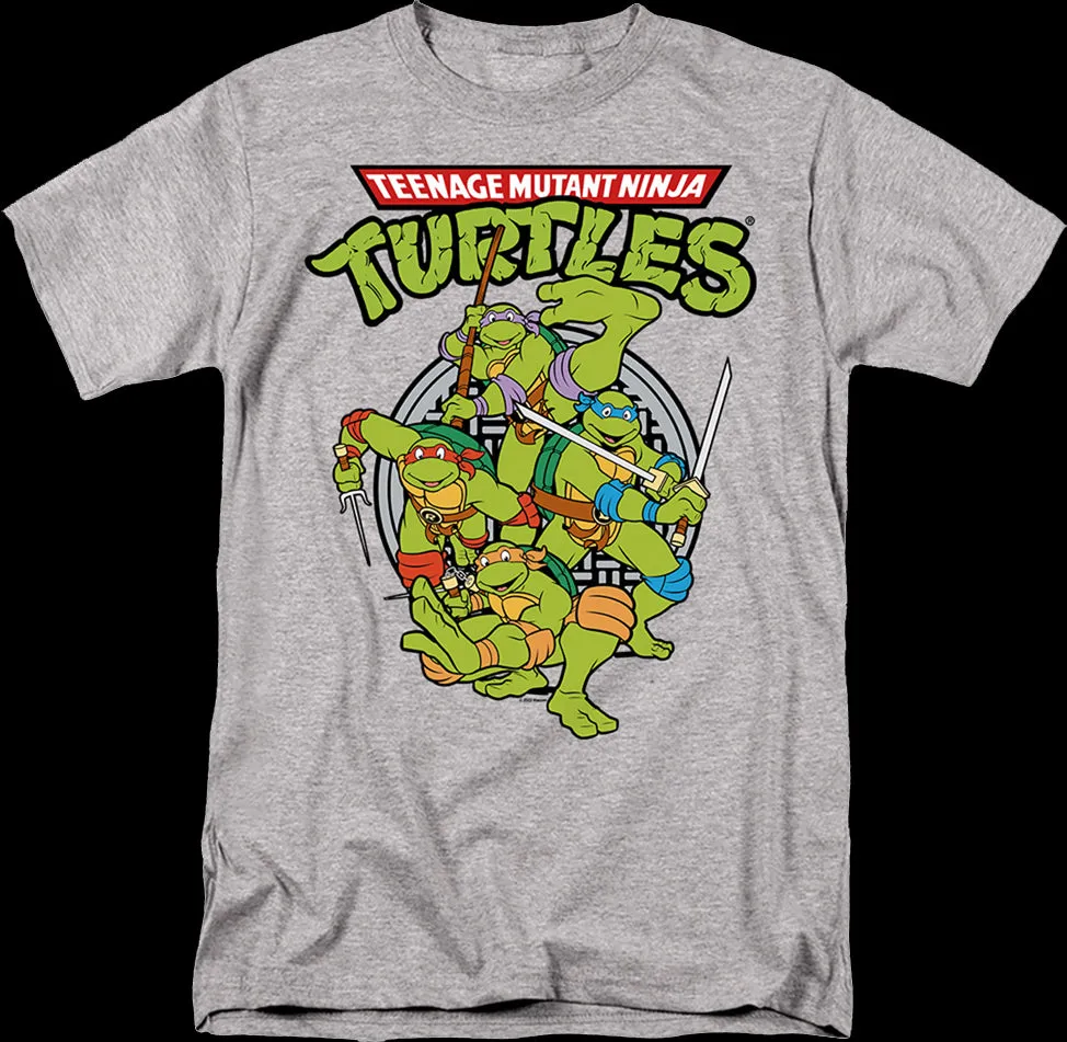 Action Poses Teenage Mutant Ninja Turtles T-Shirt