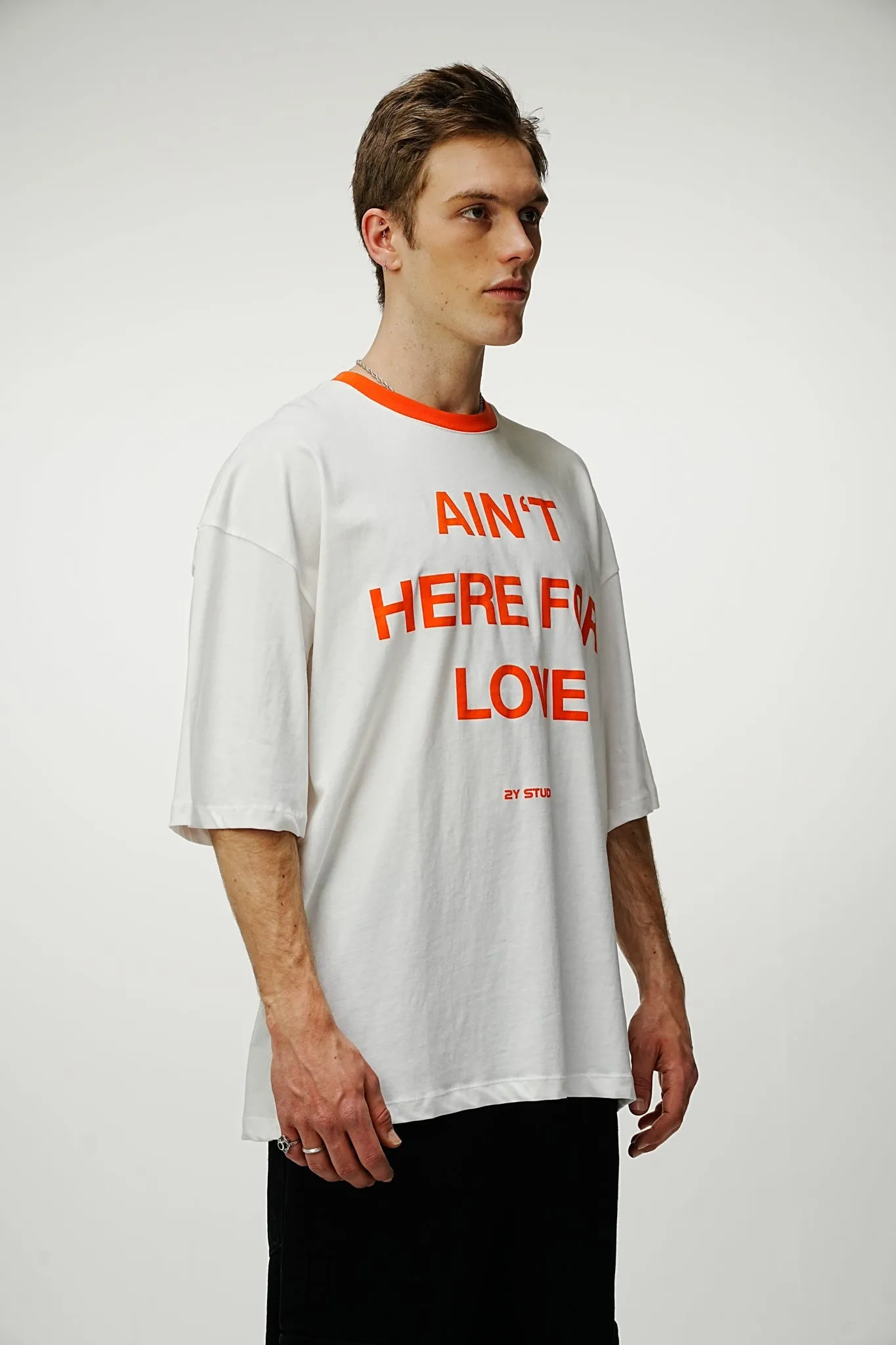 Ain't Here For Love Oversized Tee