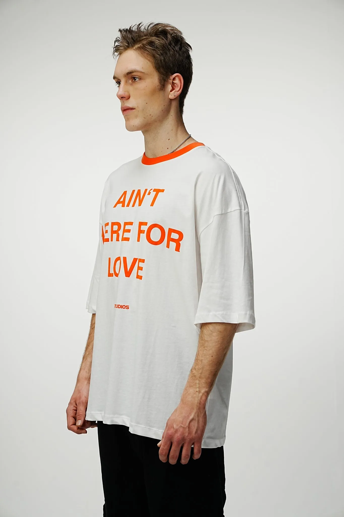 Ain't Here For Love Oversized Tee