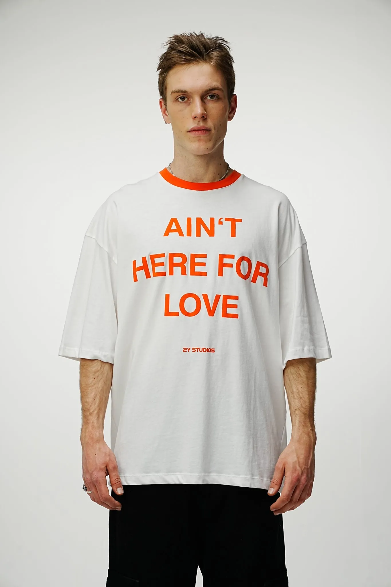 Ain't Here For Love Oversized Tee