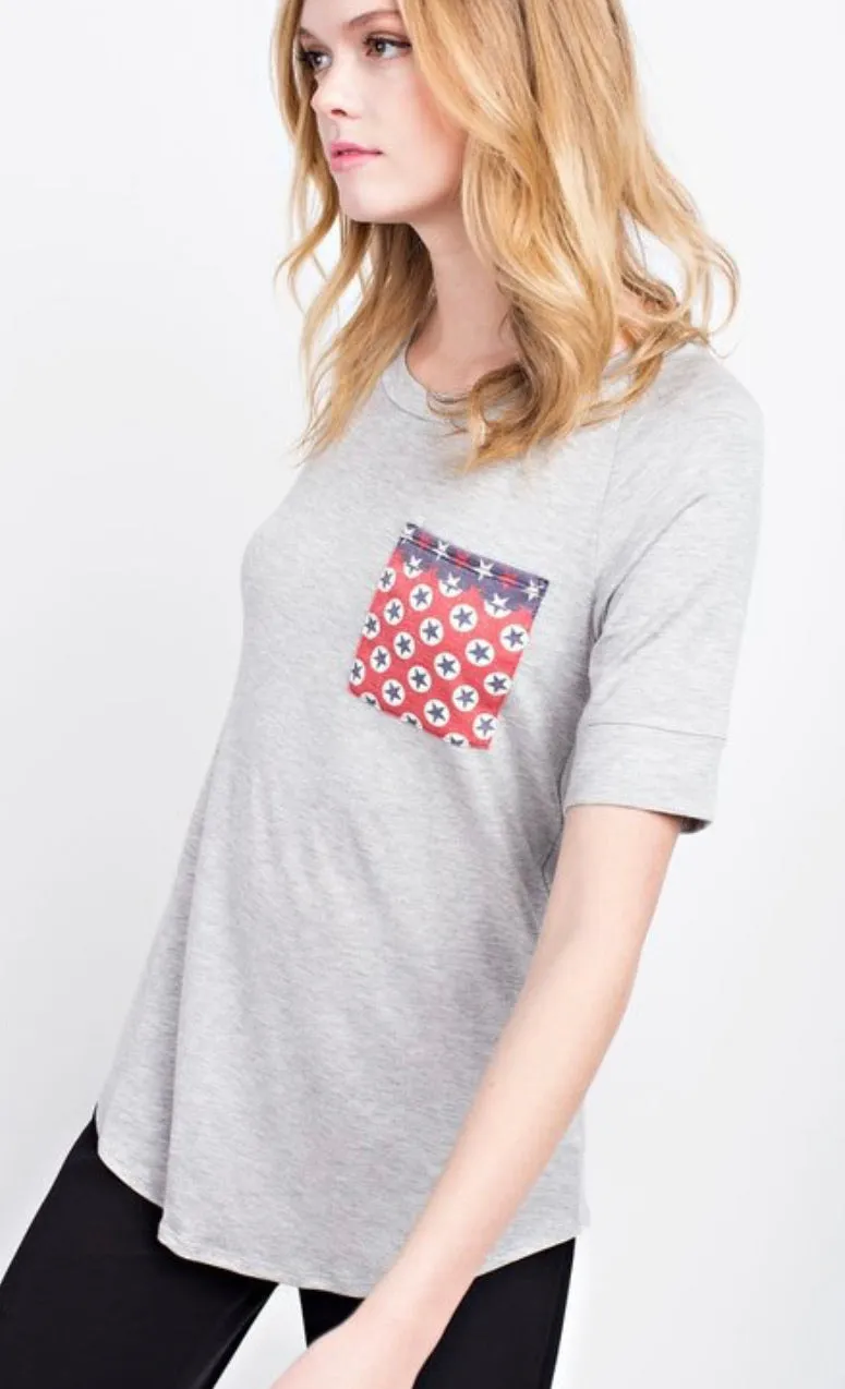 Americana Pocket Top