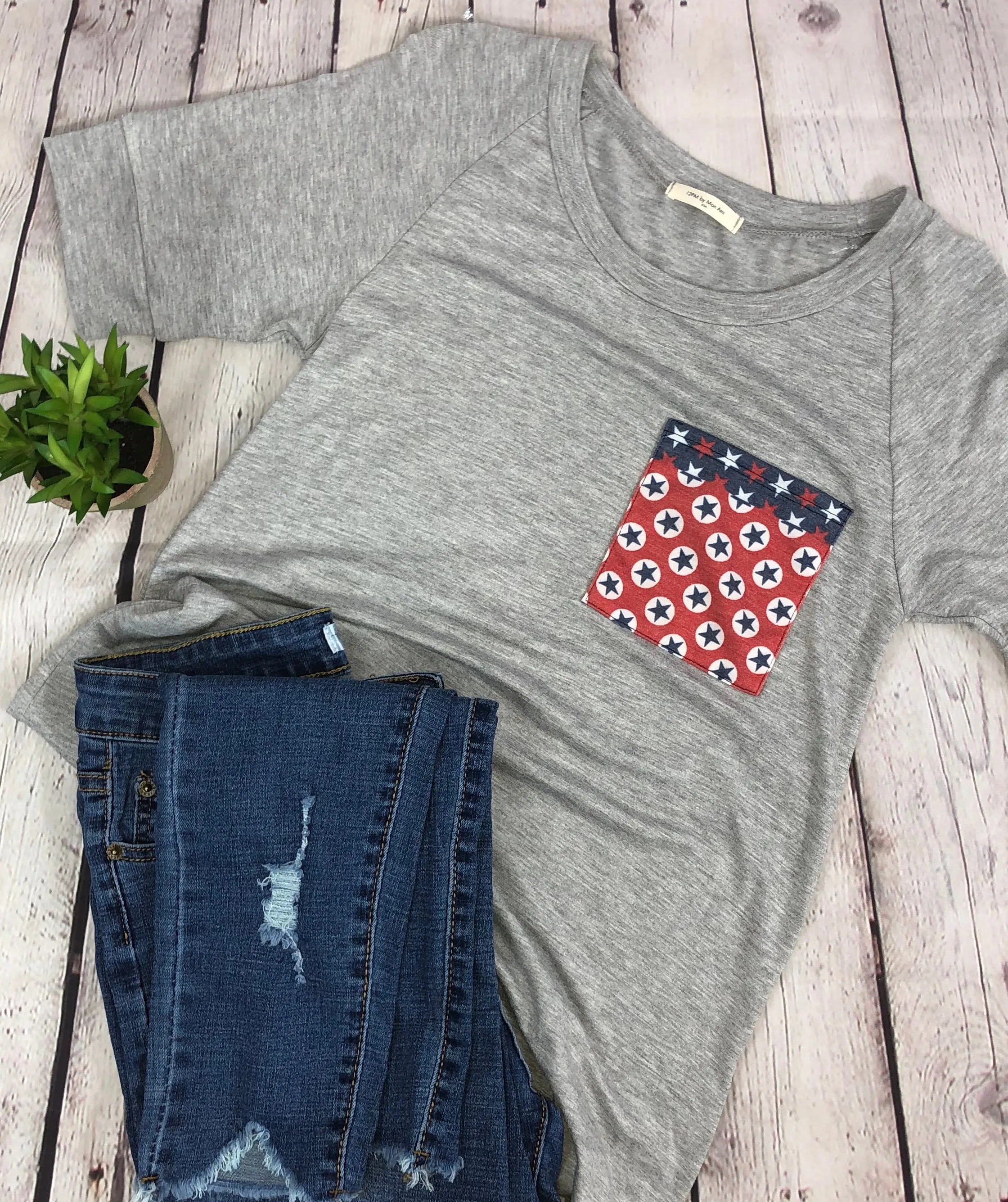 Americana Pocket Top