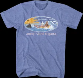 Amity Island Regatta Public Service Message Jaws T-Shirt