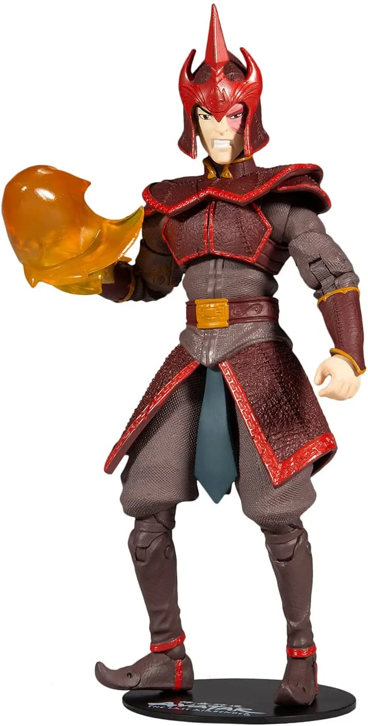 Avatar Prince Zuko Helmeted (Gold Label) 7 Inch Action Figure