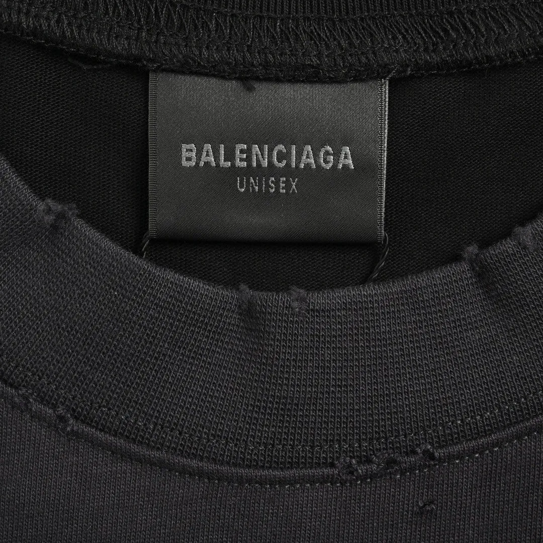 Balenciaga Bold Logo Black T-Shirt