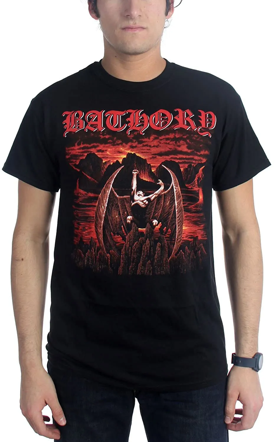 Bathory In Memory of Quorthon T-Shirt w/ Backprint