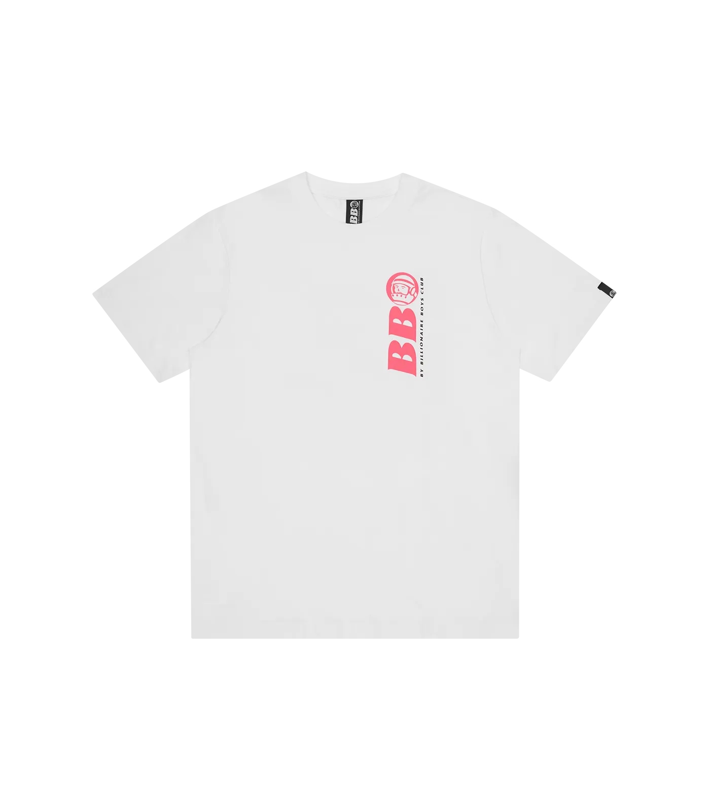 BB ASTRO REPEAT LOGO T-SHIRT - WHITE/PINK LOGO