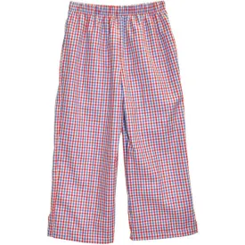 Blue/Red Tri Color Checks Pants