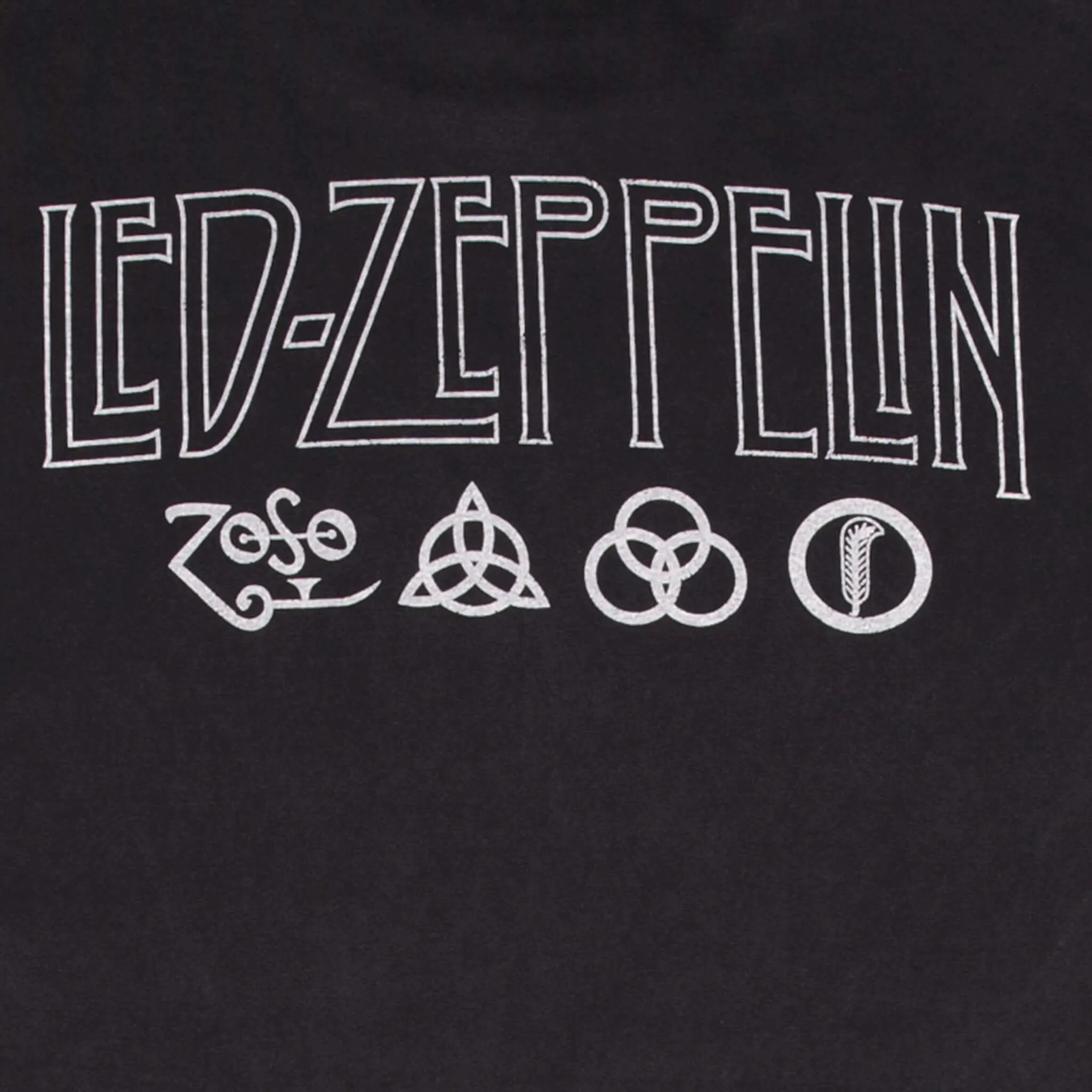 BOOTLEG LED ZEPPELIN SWAN SONG TEE SHIRT SIZE LARGE MADE IN USA