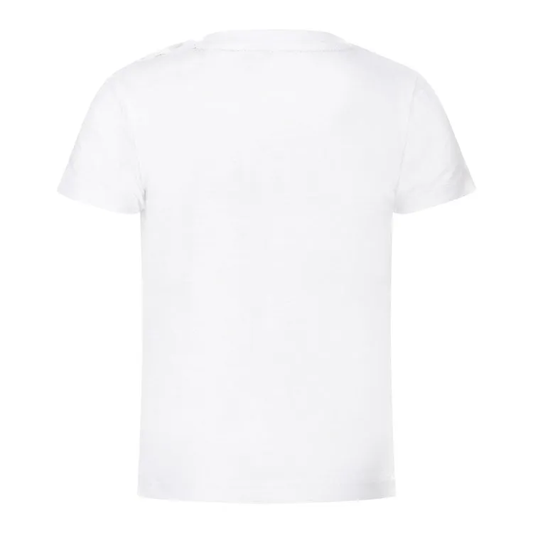 Boys' T-Shirt white giraffe | Koko-Noko