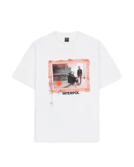 Brain Dead x Interpol Atiba Jefferson Photo #1 T-Shirt - White