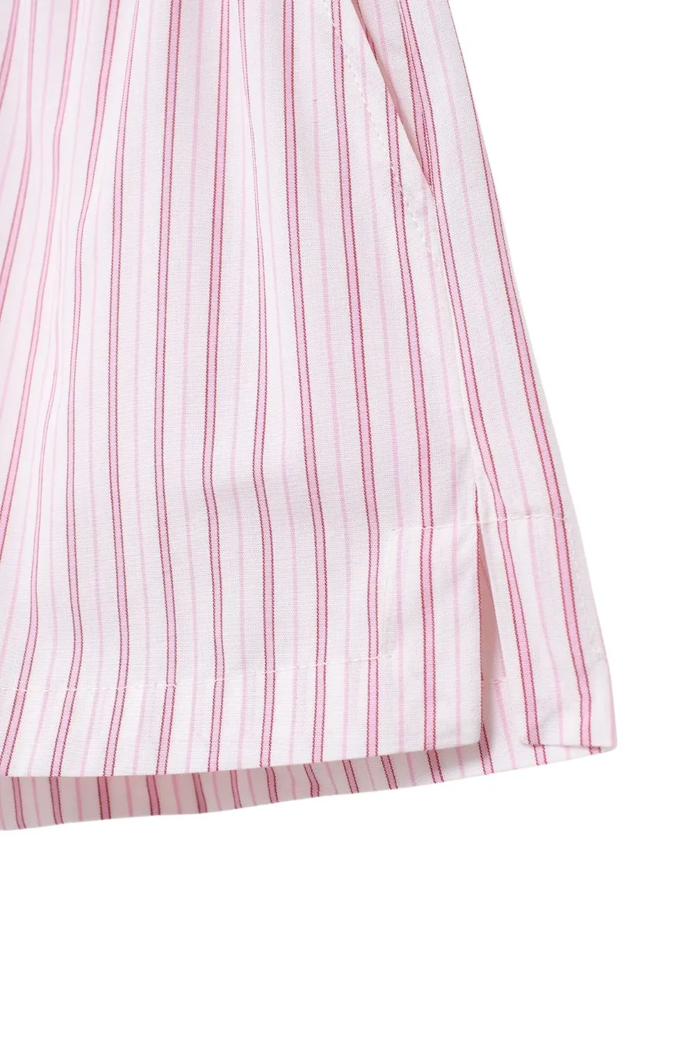 'Brooklyn' Stripe  Shirt & Midi Skirt（Sold Seperately)