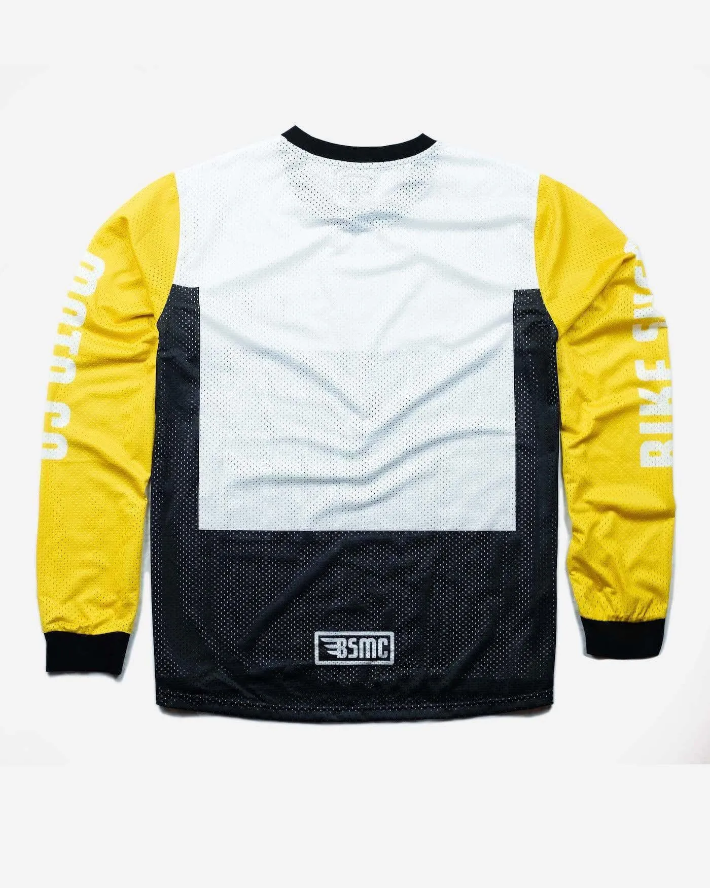 BSMC DT Race Jersey - YELLOW/WHITE/BLACK