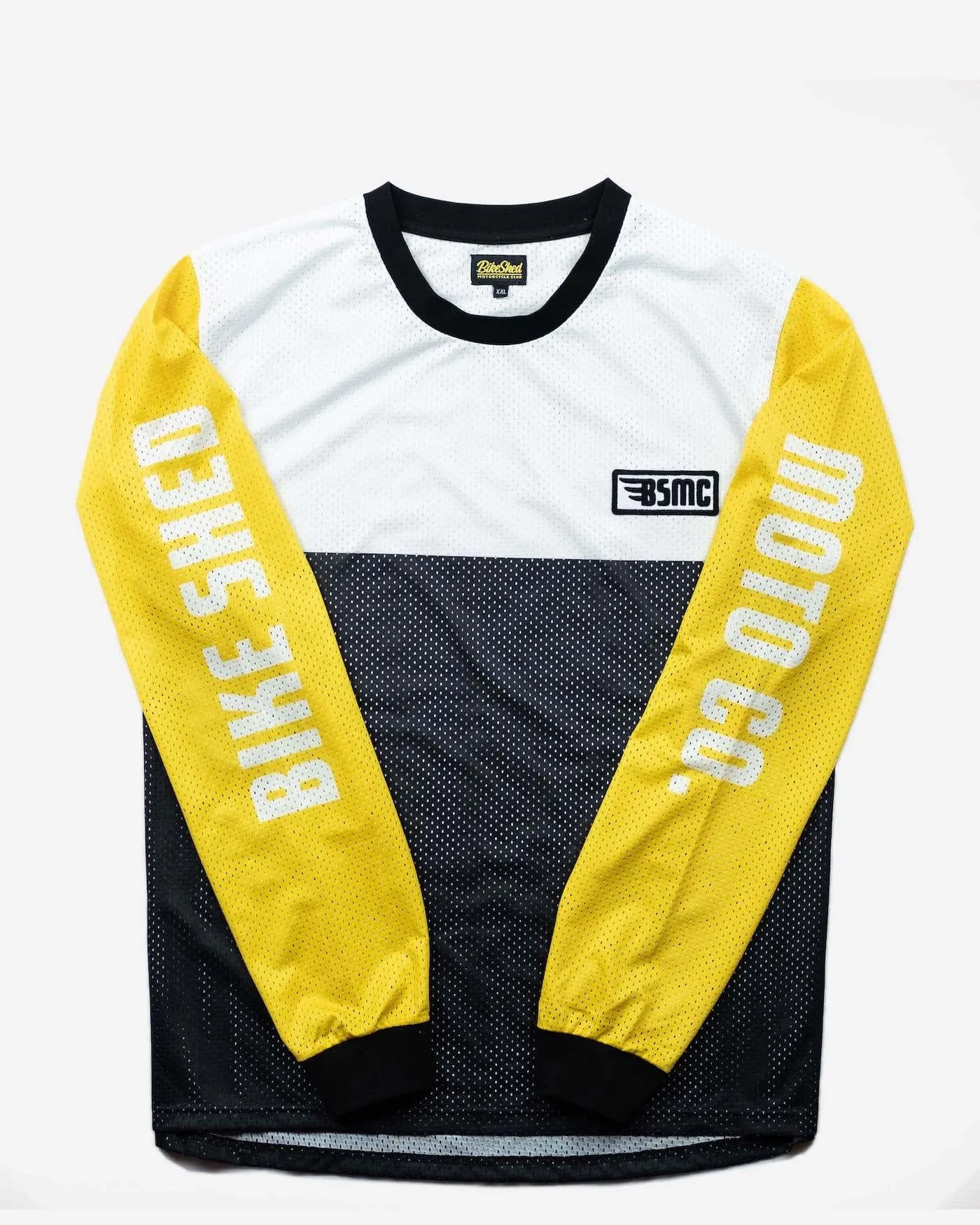 BSMC DT Race Jersey - YELLOW/WHITE/BLACK