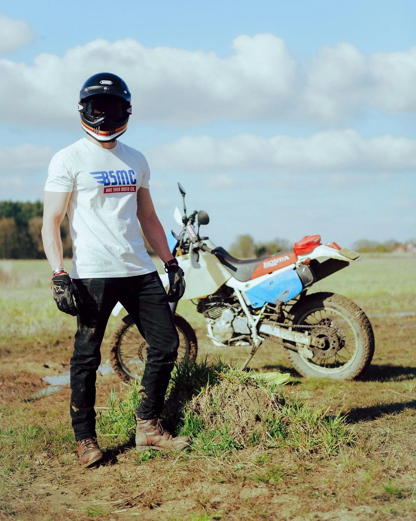 BSMC XR T Shirt - Off White