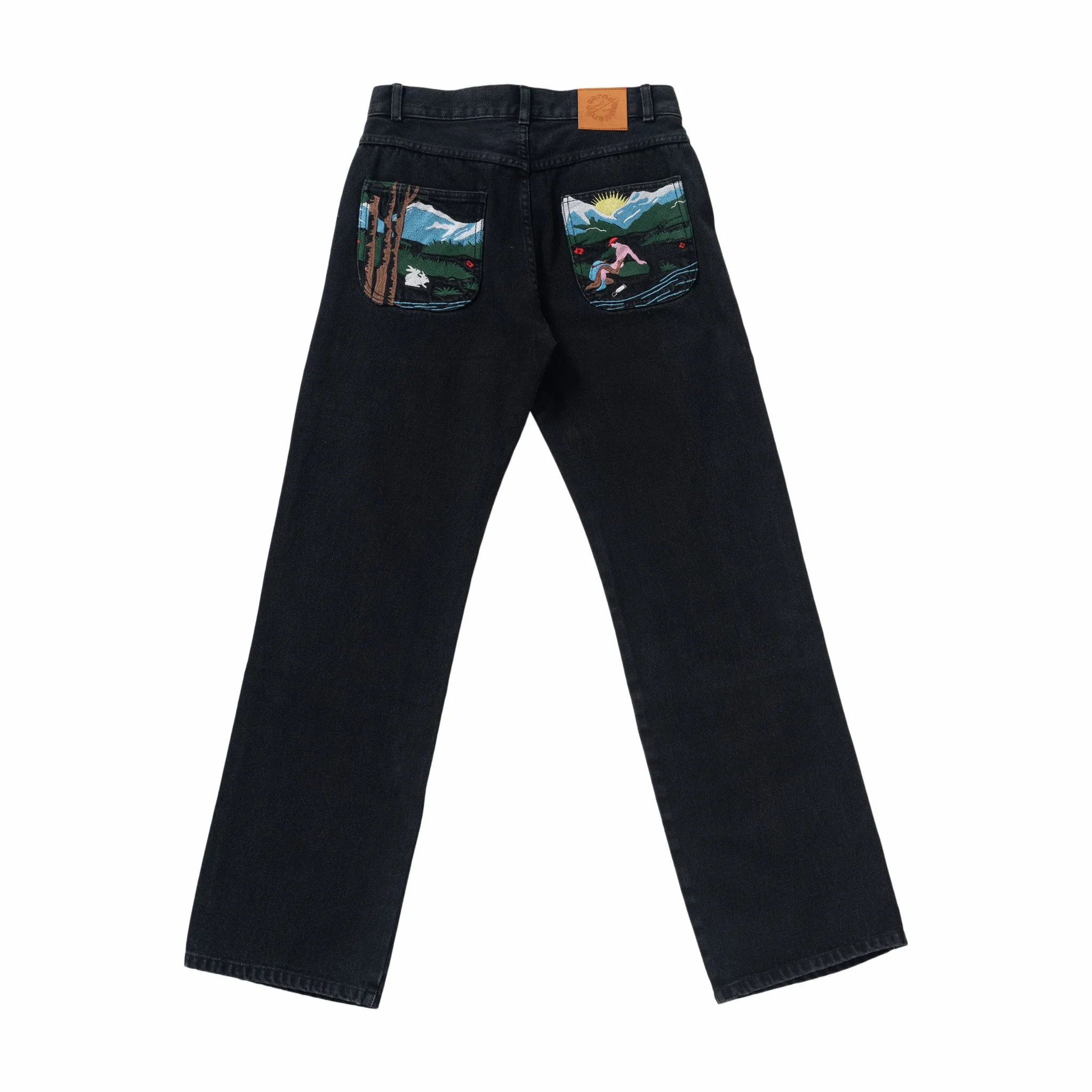 Carne Bollente Fountain Halt Pant (Washed Black)