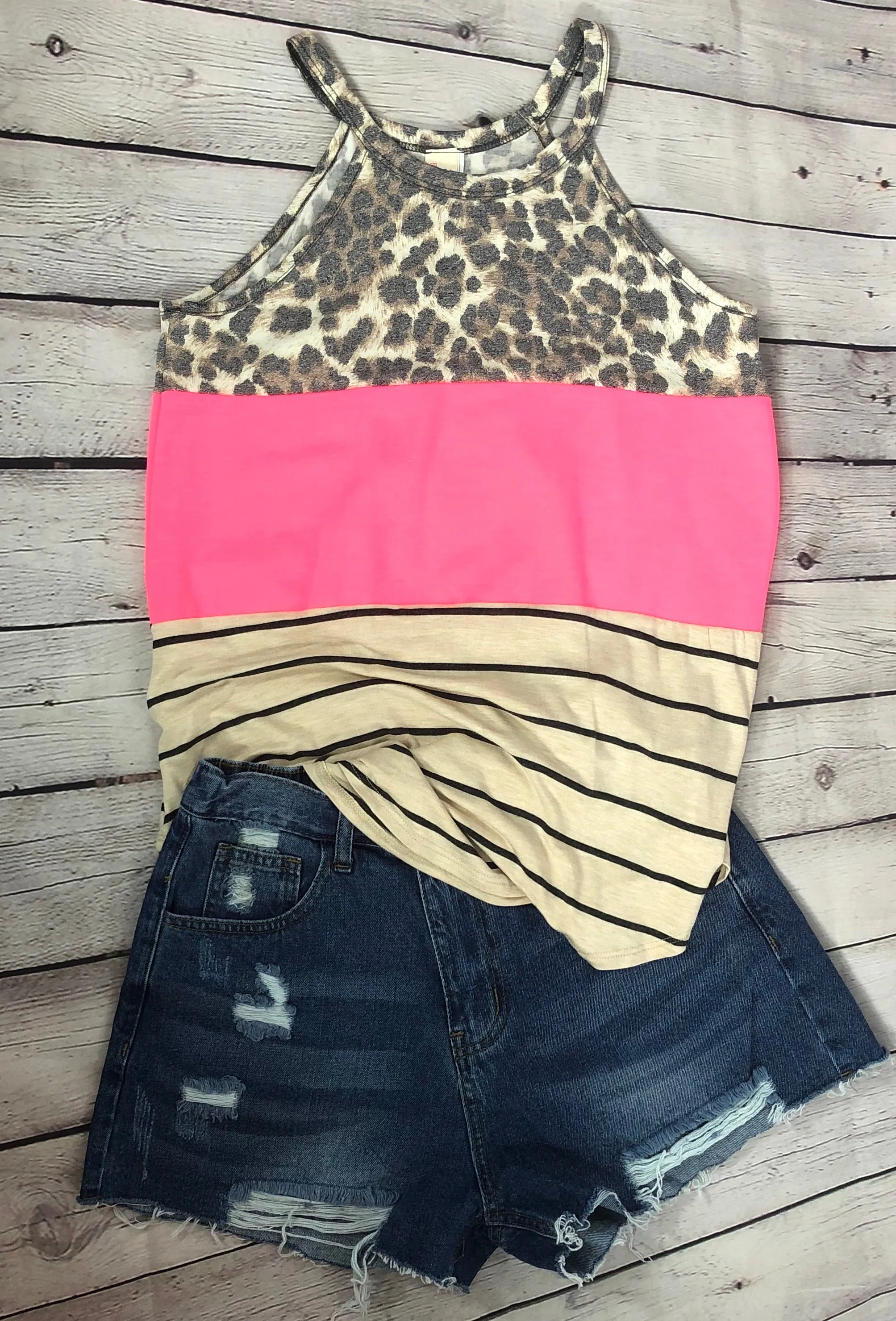 Colorblock Tank