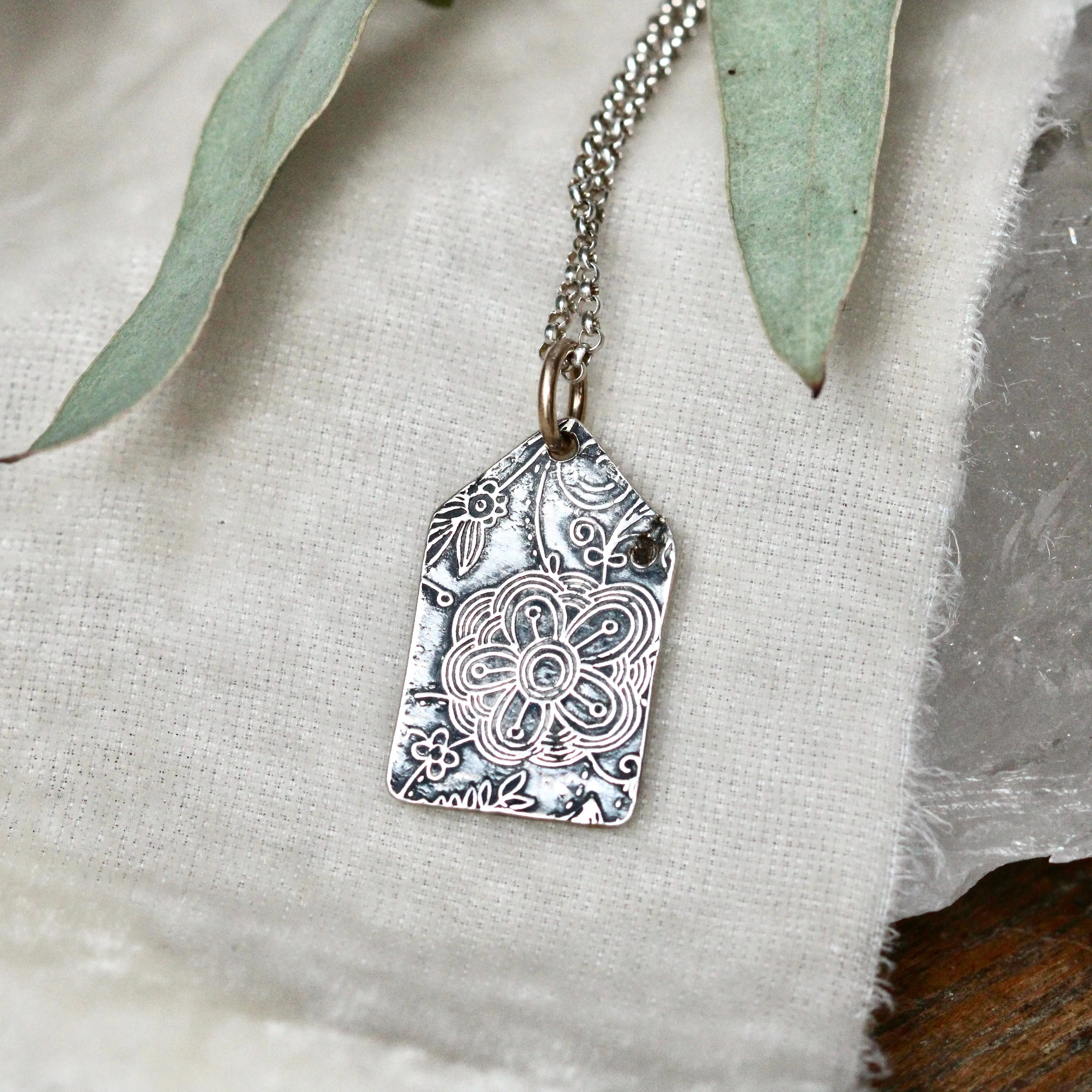 Create your own label sterling silver Necklace