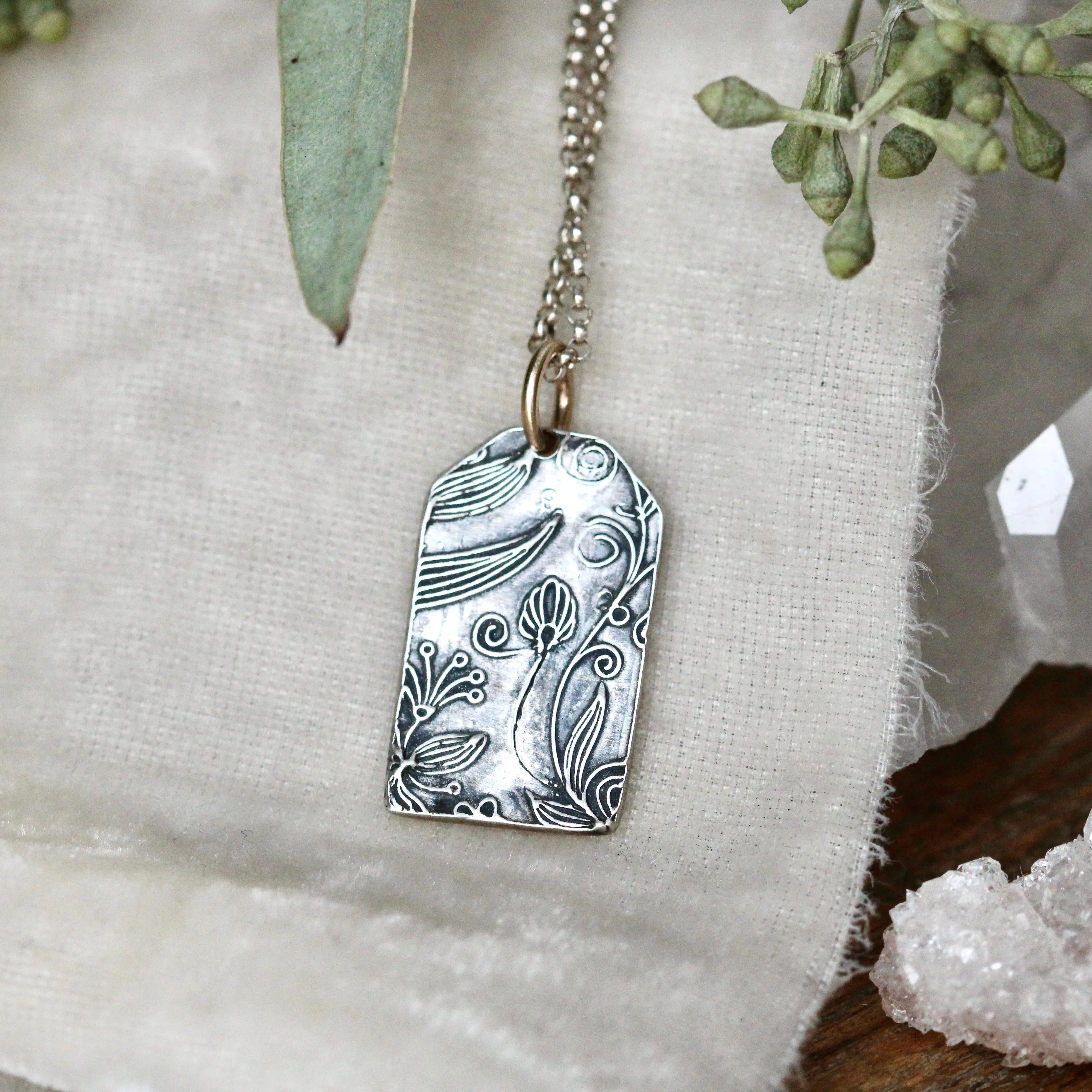 Create your own label sterling silver Necklace