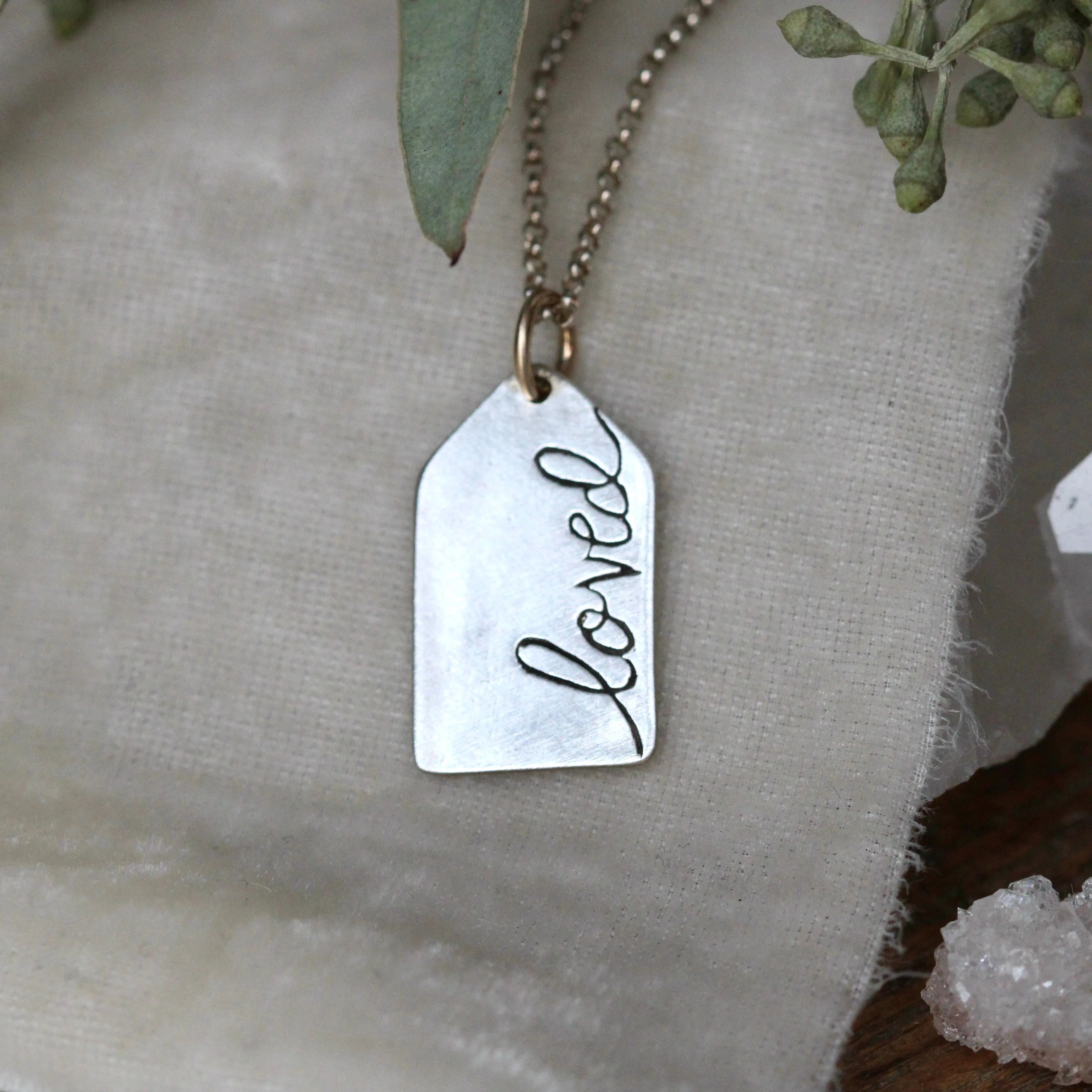 Create your own label sterling silver Necklace