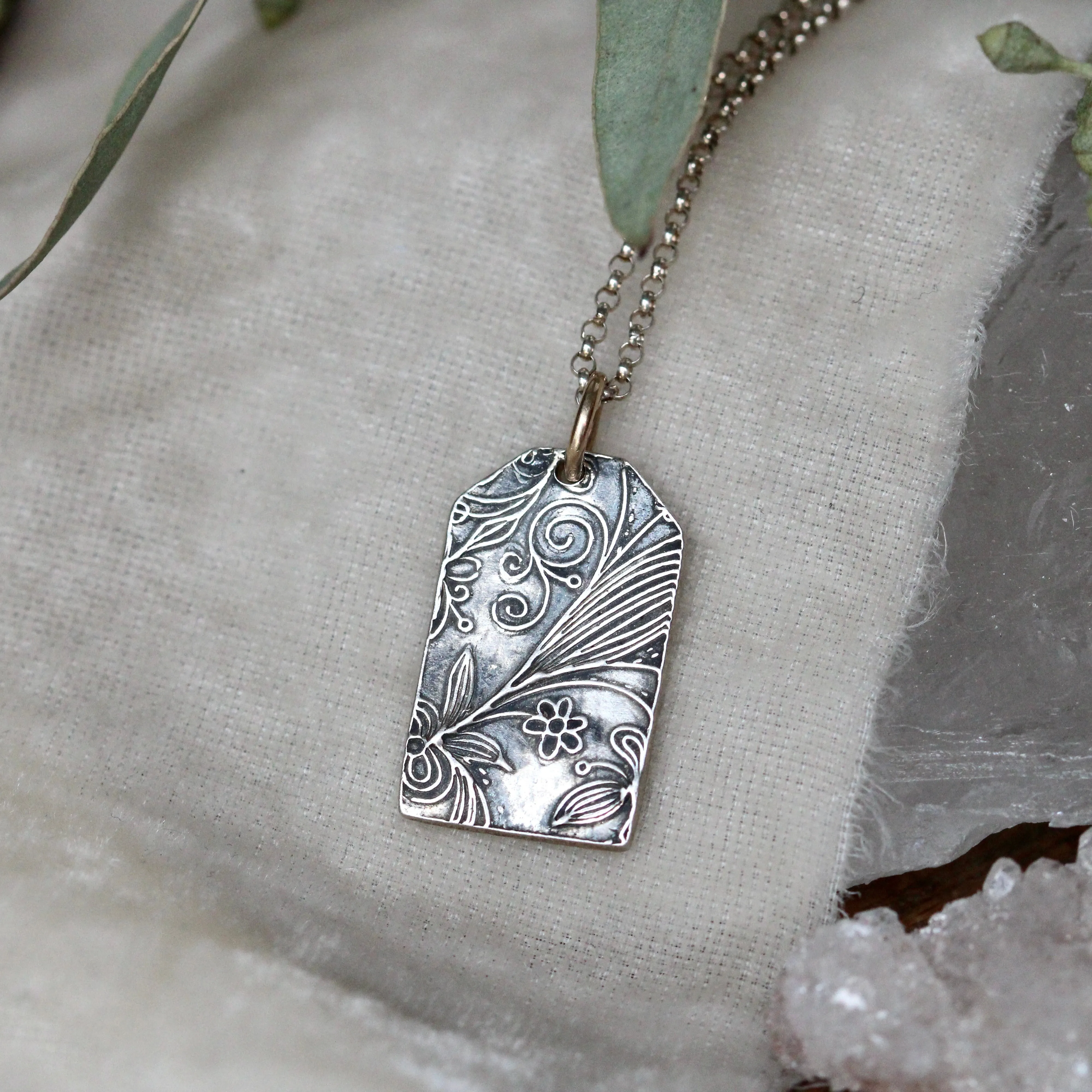 Create your own label sterling silver Necklace