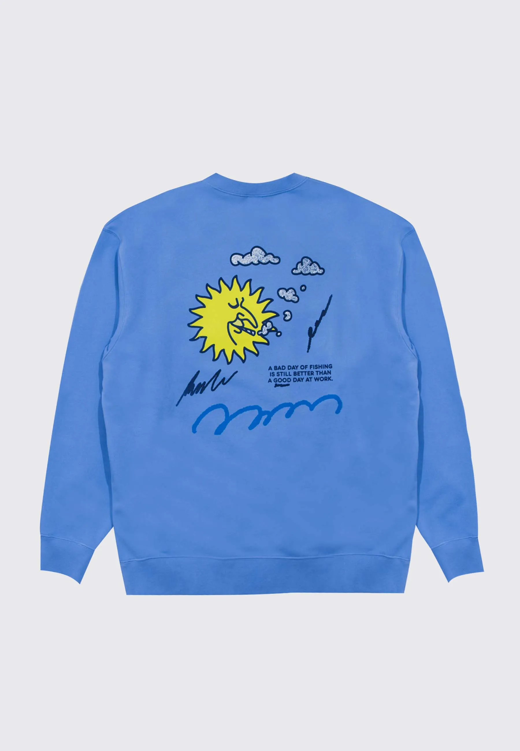 Extinct Crew Neck Sweatshirt - Granada Blue