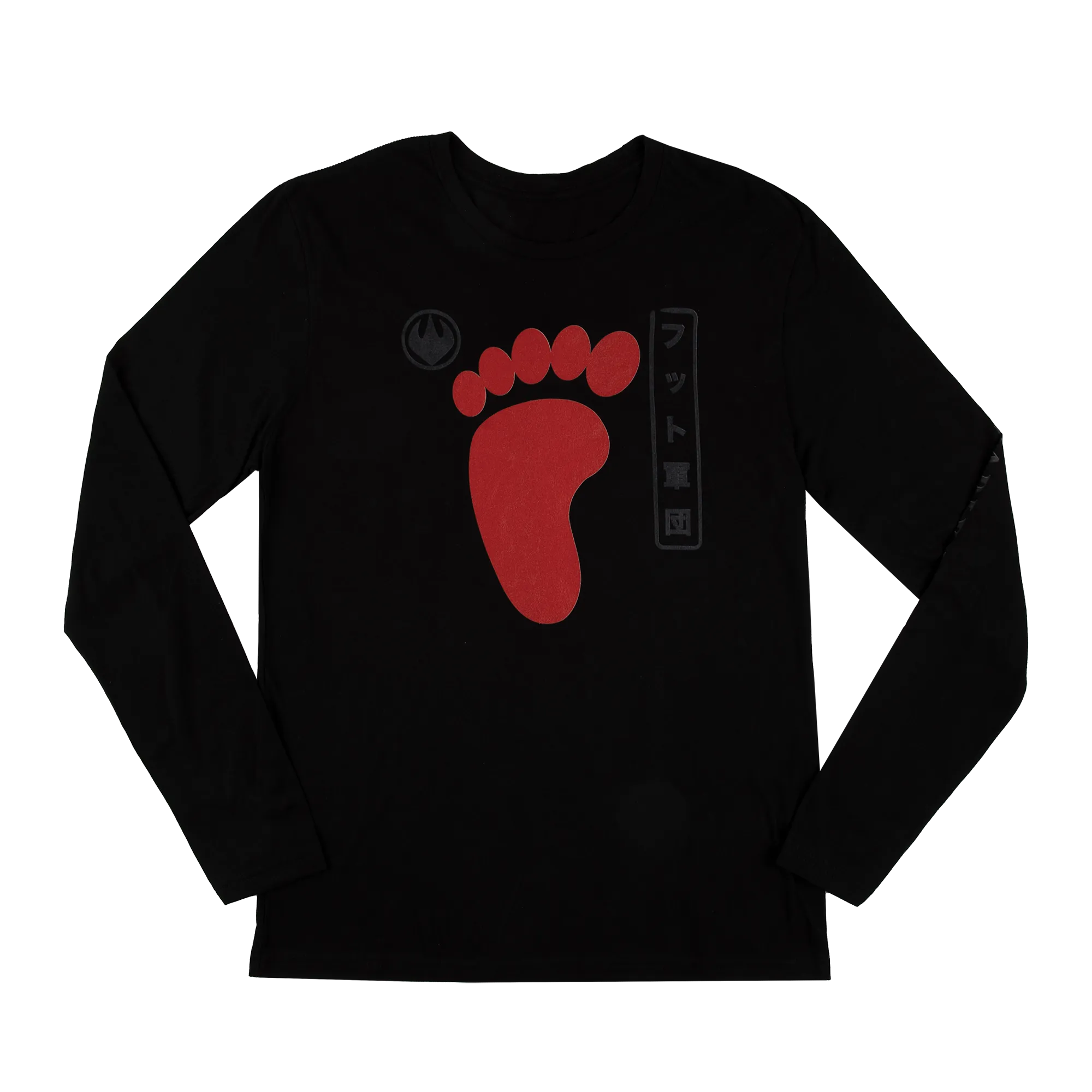 Foot Clan Symbol Black Long Sleeve