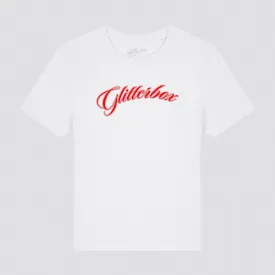 Glitterbox Red Script Logo Fitted T-Shirt