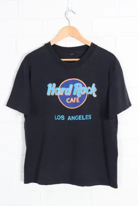 HARD ROCK CAFE Los Angeles Destination Fluro Logo Tee (L)