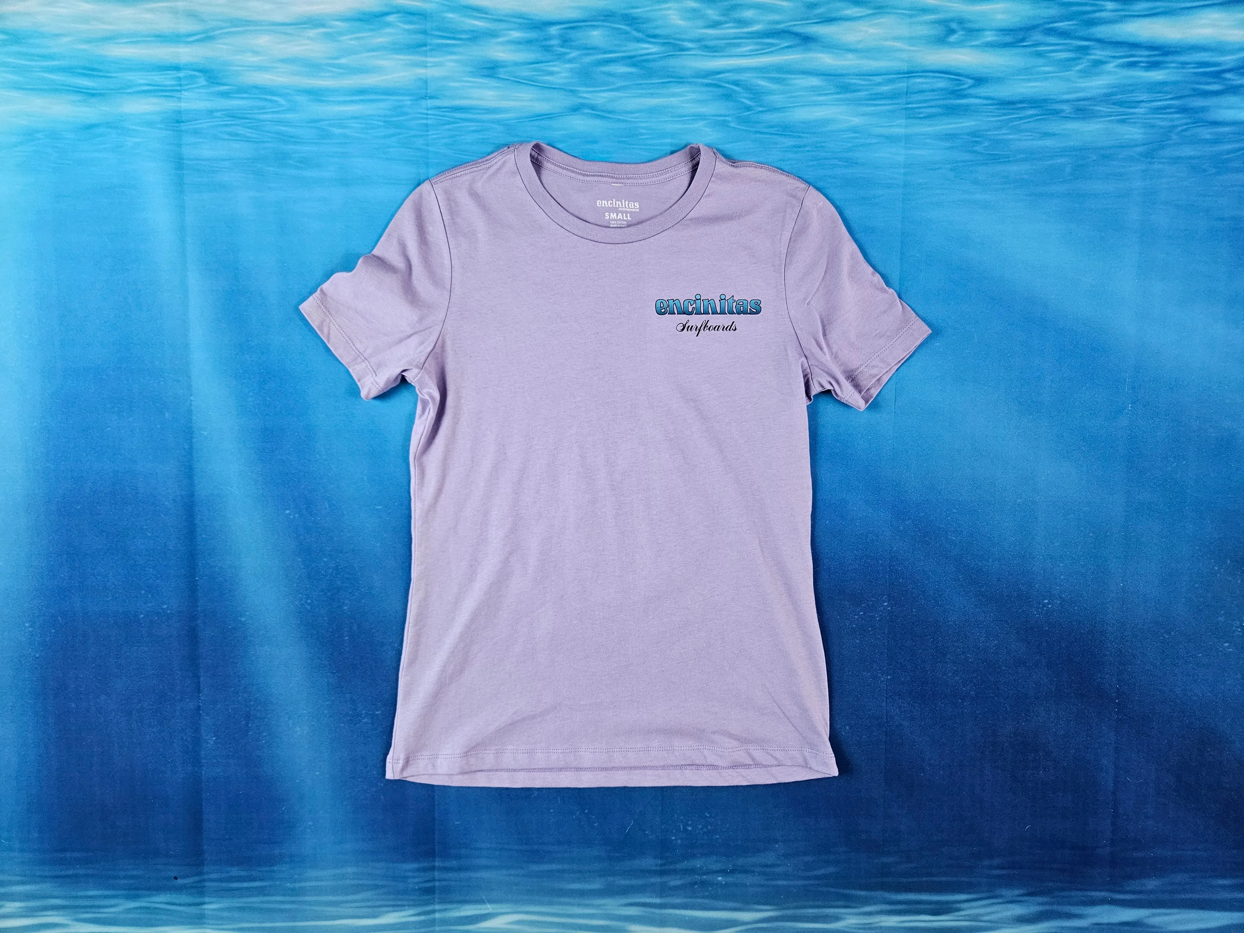 Ladies Relaxed Blue Fade Icon Tee