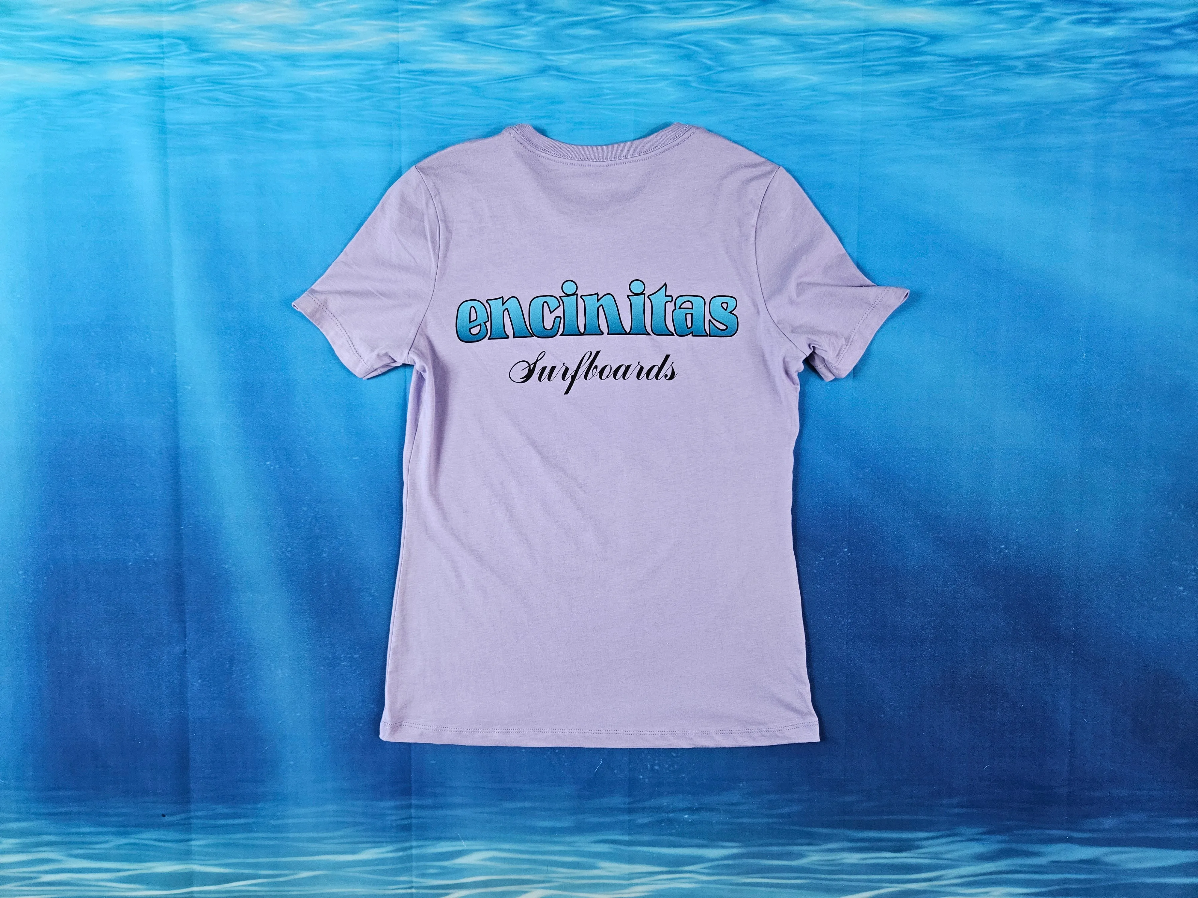 Ladies Relaxed Blue Fade Icon Tee