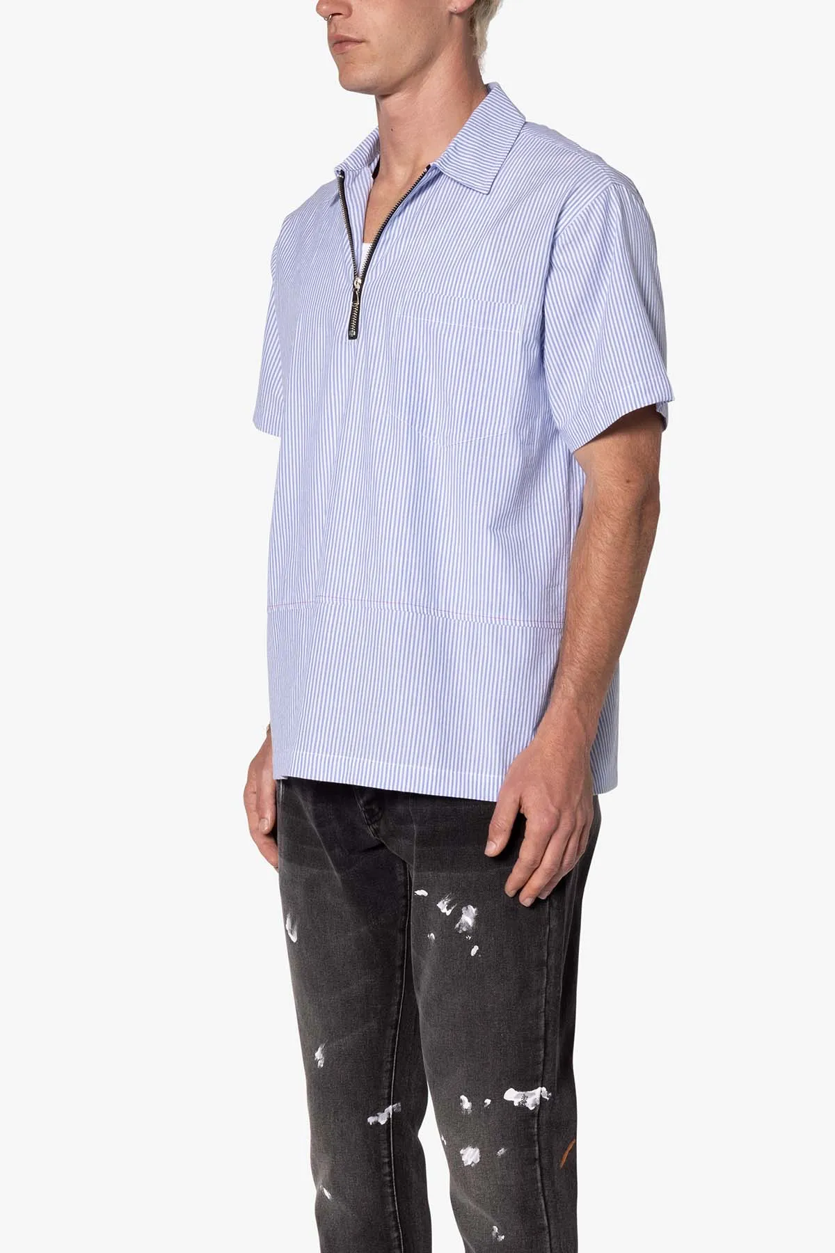 Lost Heritage S/S Shirt - Blue