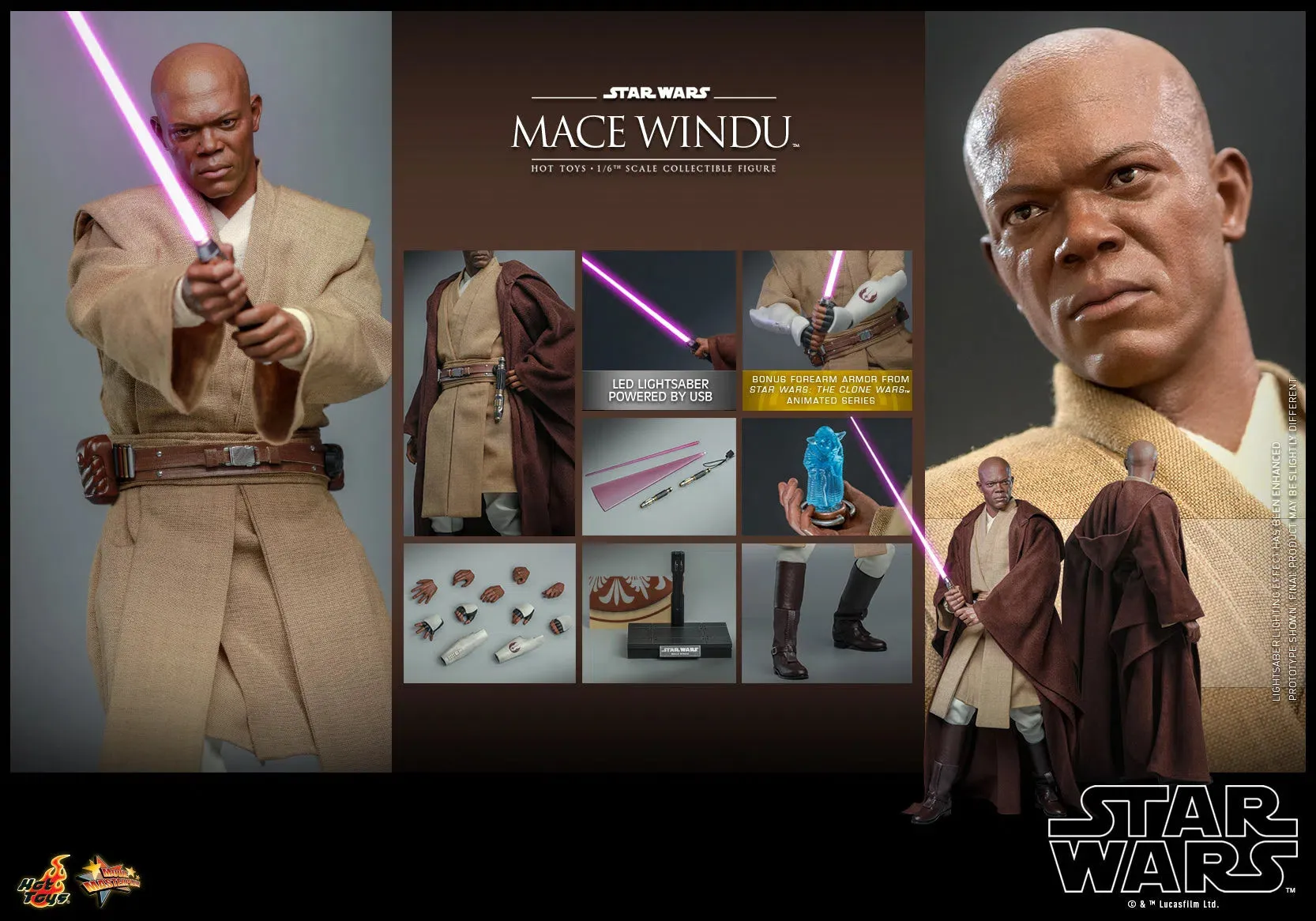 Mace Windu: Star Wars Episode II: Attack Of The Clones