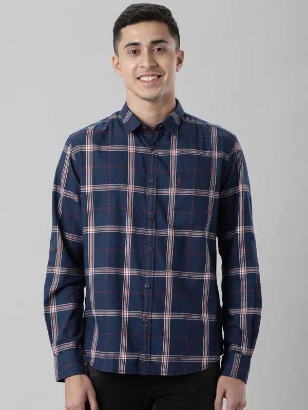 Men Checked Full Sleeve Cotton Shirt