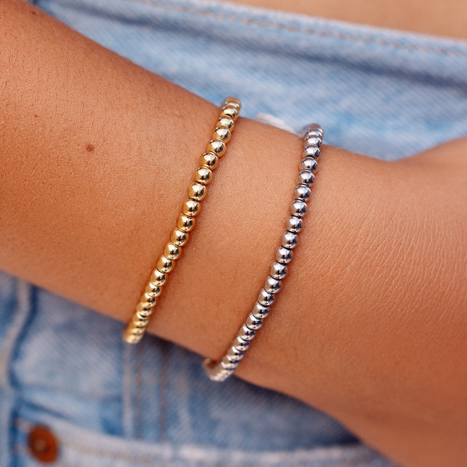 Metal Bead Bracelet