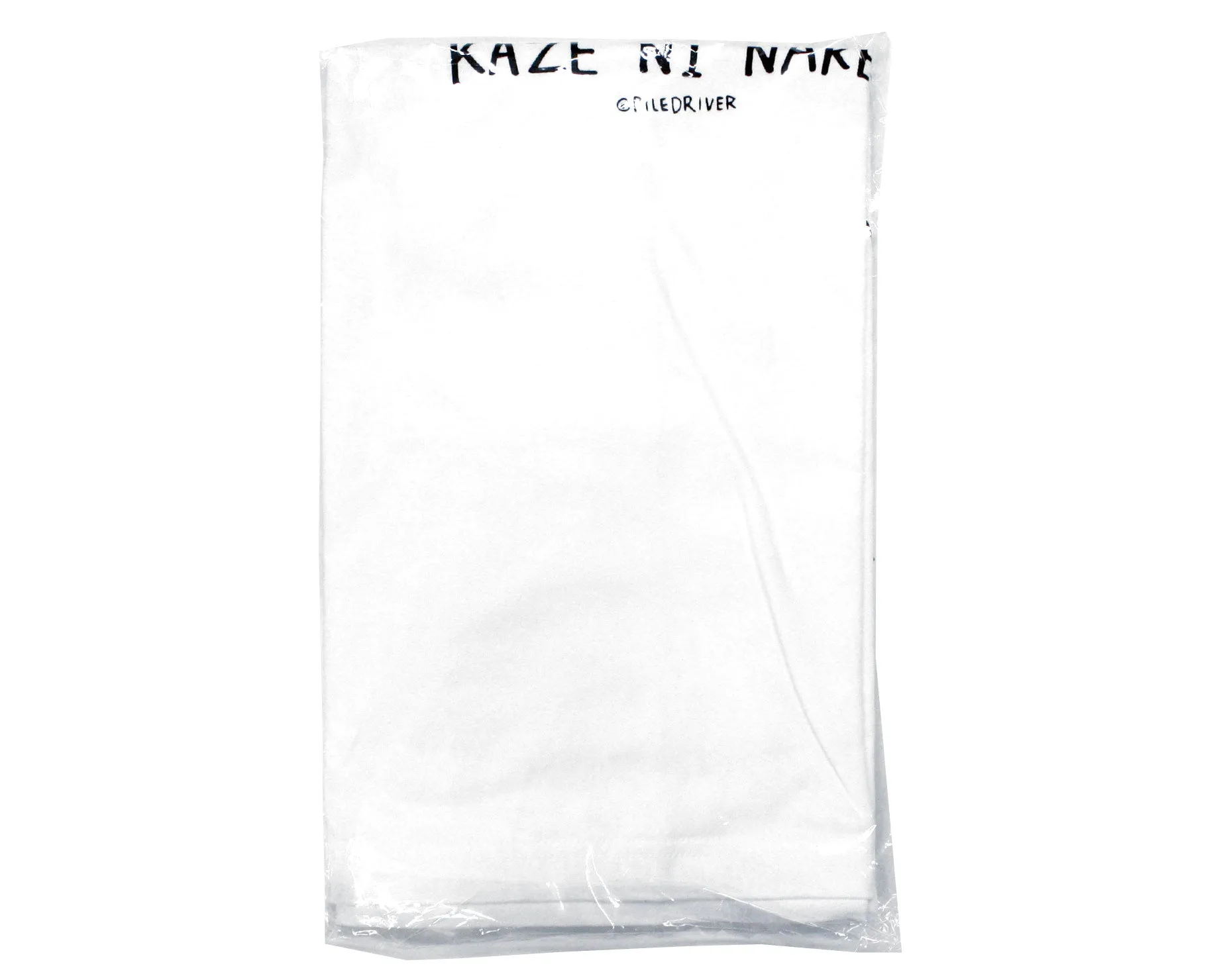 MINORU SUZUKI KAZE NI NARE WHITE T-SHIRT LG