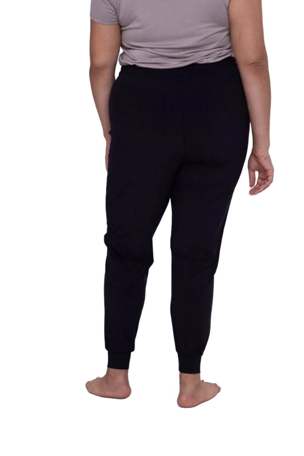 Mono B Athleisure Cuffed Joggers AP-A1067 and Plus