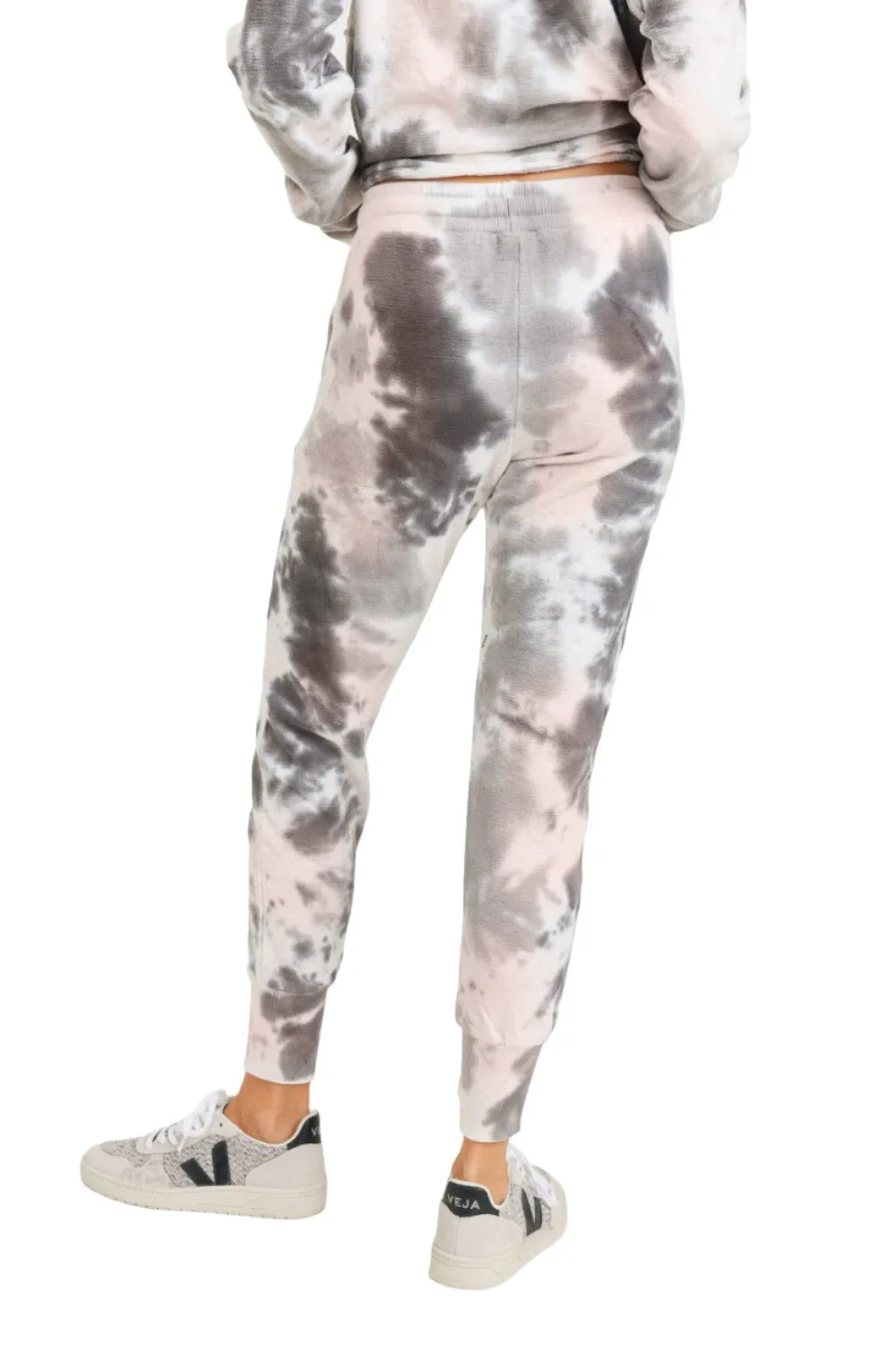 Mono B Tie Dye Jacquard Joggers KP11688