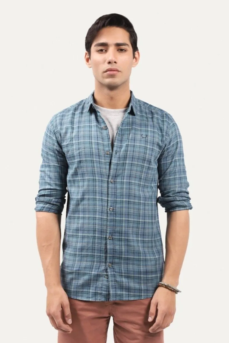 Monotone Checked Shirt