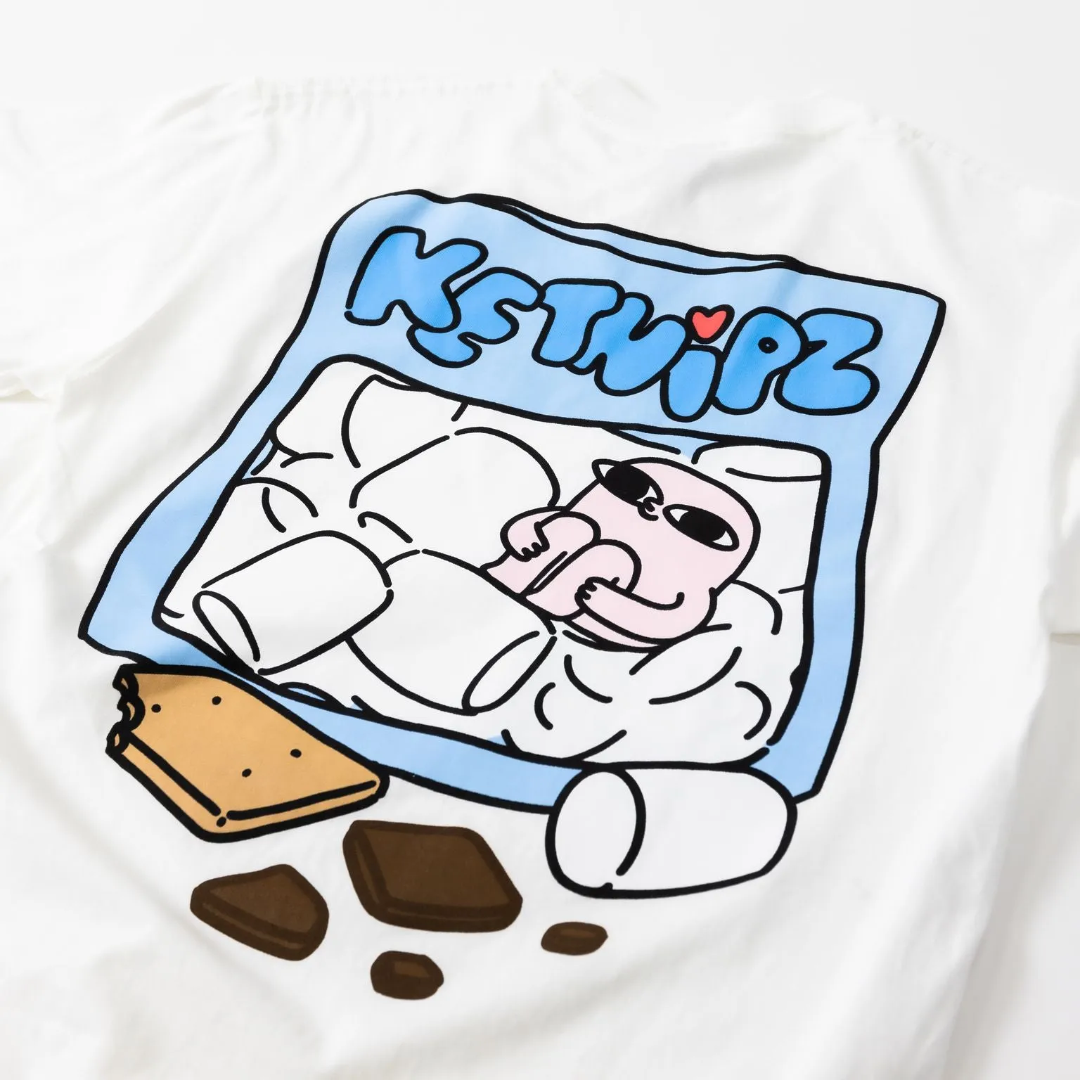 Smores White Tee