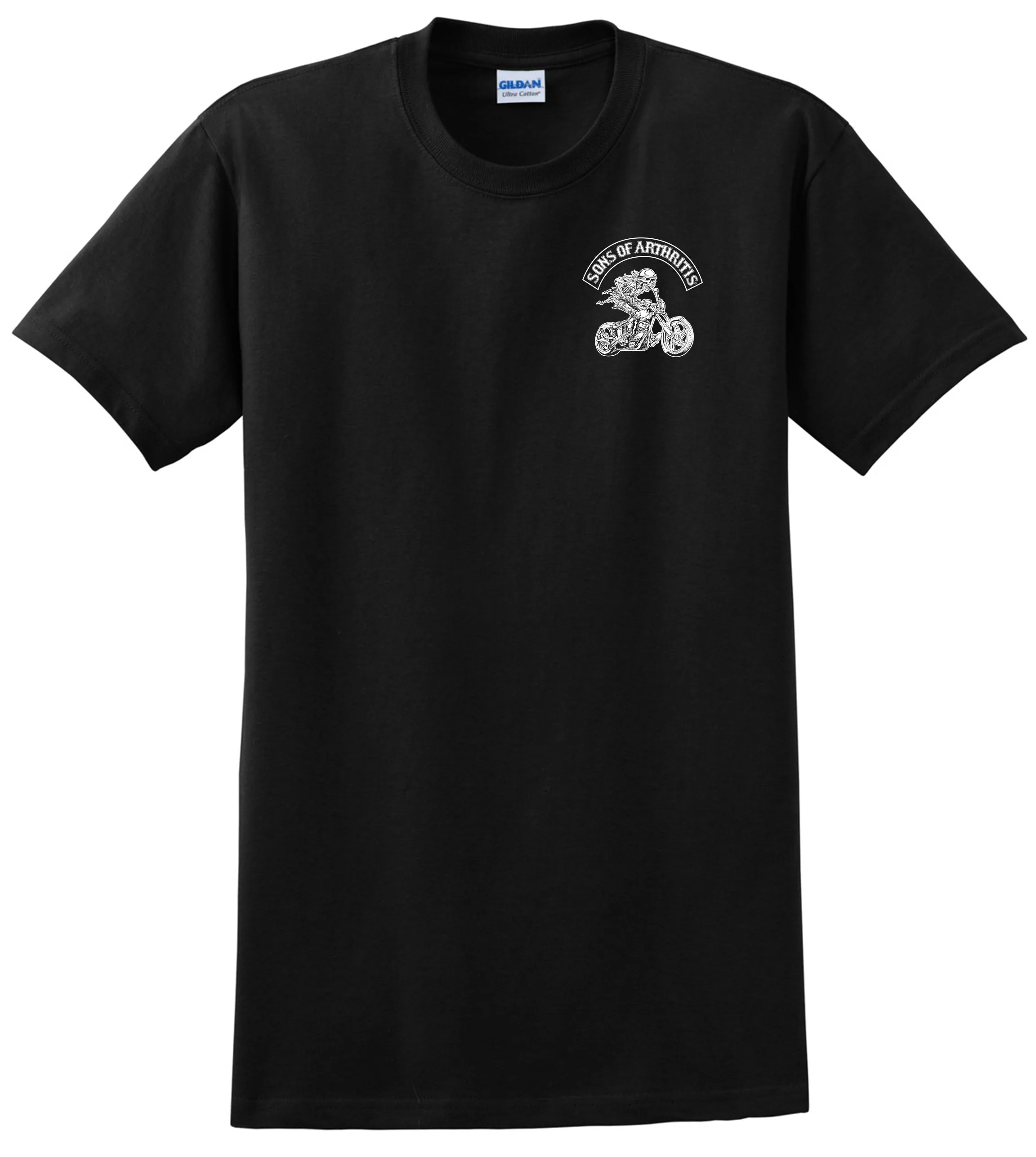 Sons of Arthritis Ibuprofen Chapter Tee (BLACK & WHITE)