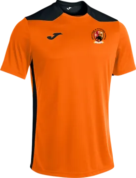 SPRATTON & PITSFORD CHAMPIONSHIP VI T-SHIRT BRIGHT ORANGE BLACK