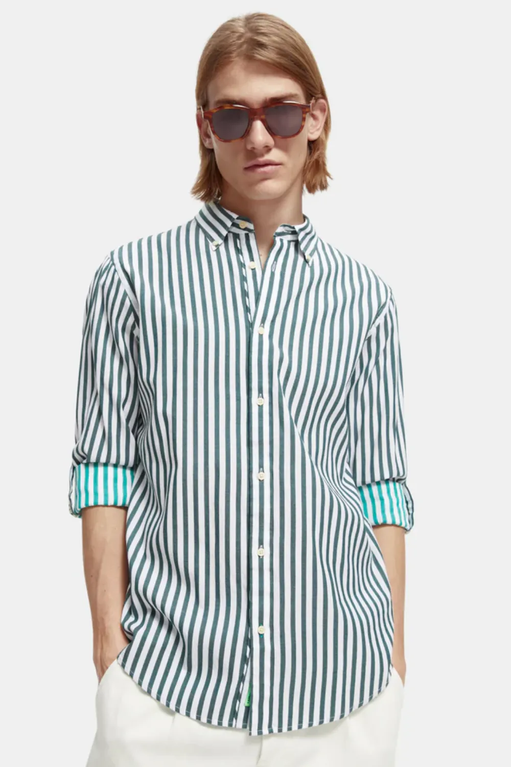 S/S L/S STRIPED SHIRT - 167269