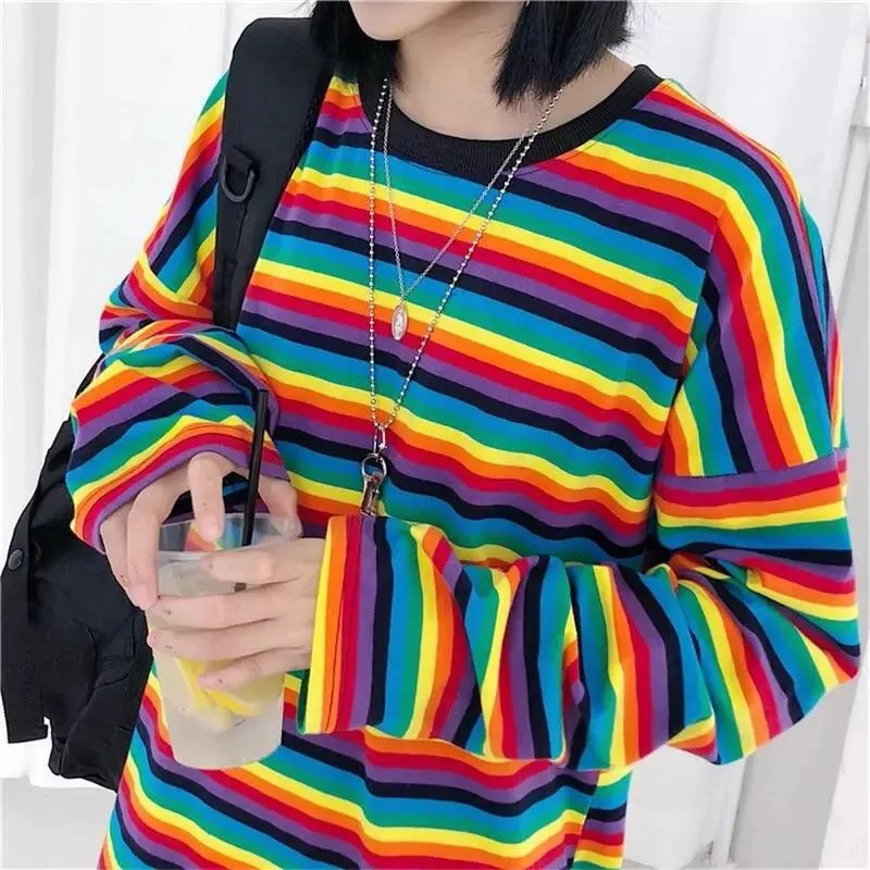 STRIPED SLEEVED SHIRT🌈