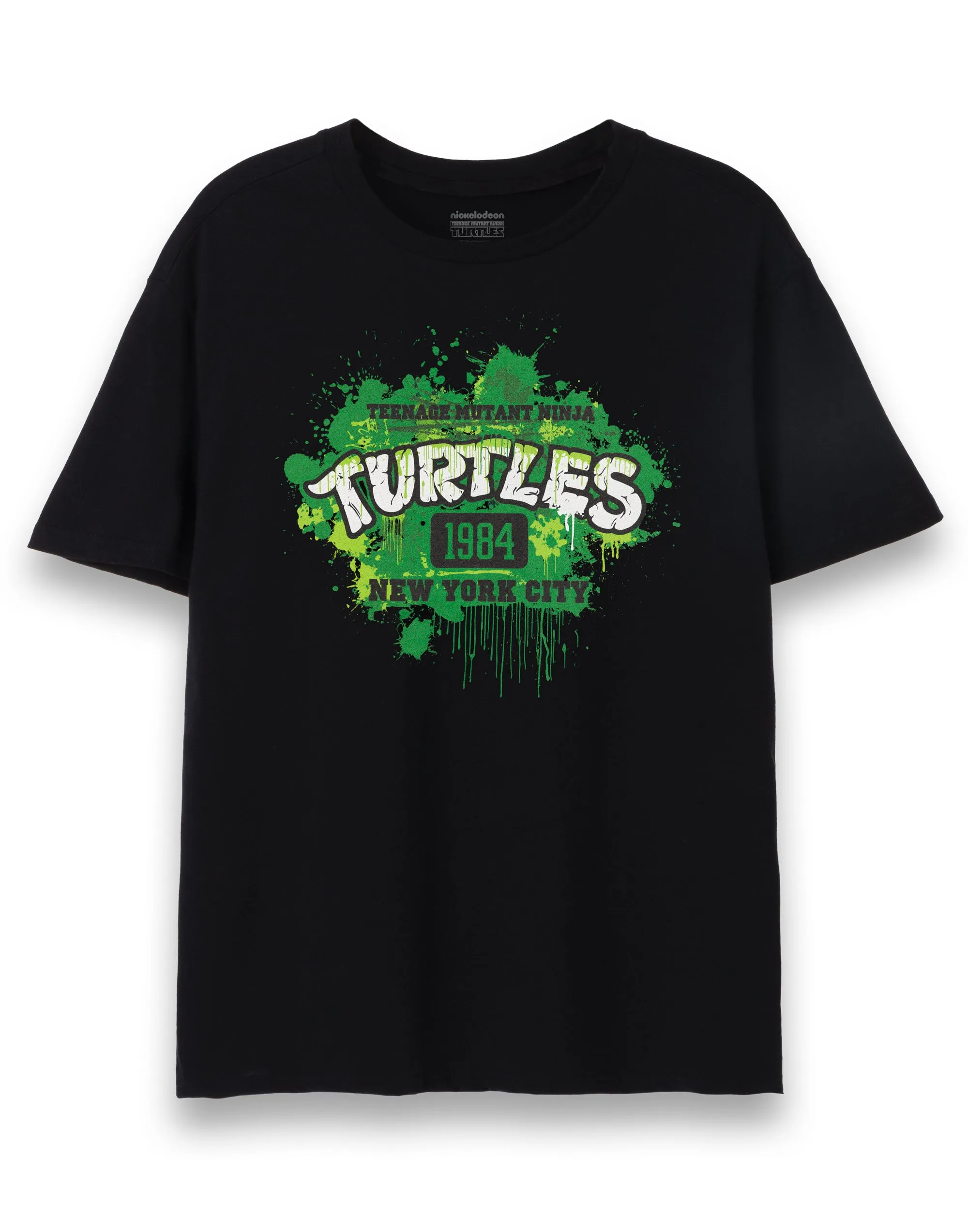 Teenage Mutant Ninja Turtles 1984 New York City Men's Black T-Shirt